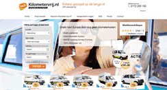 Desktop Screenshot of kilometervrij.nl